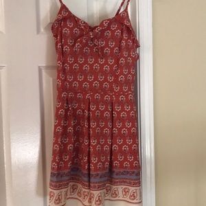 Coral colored romper